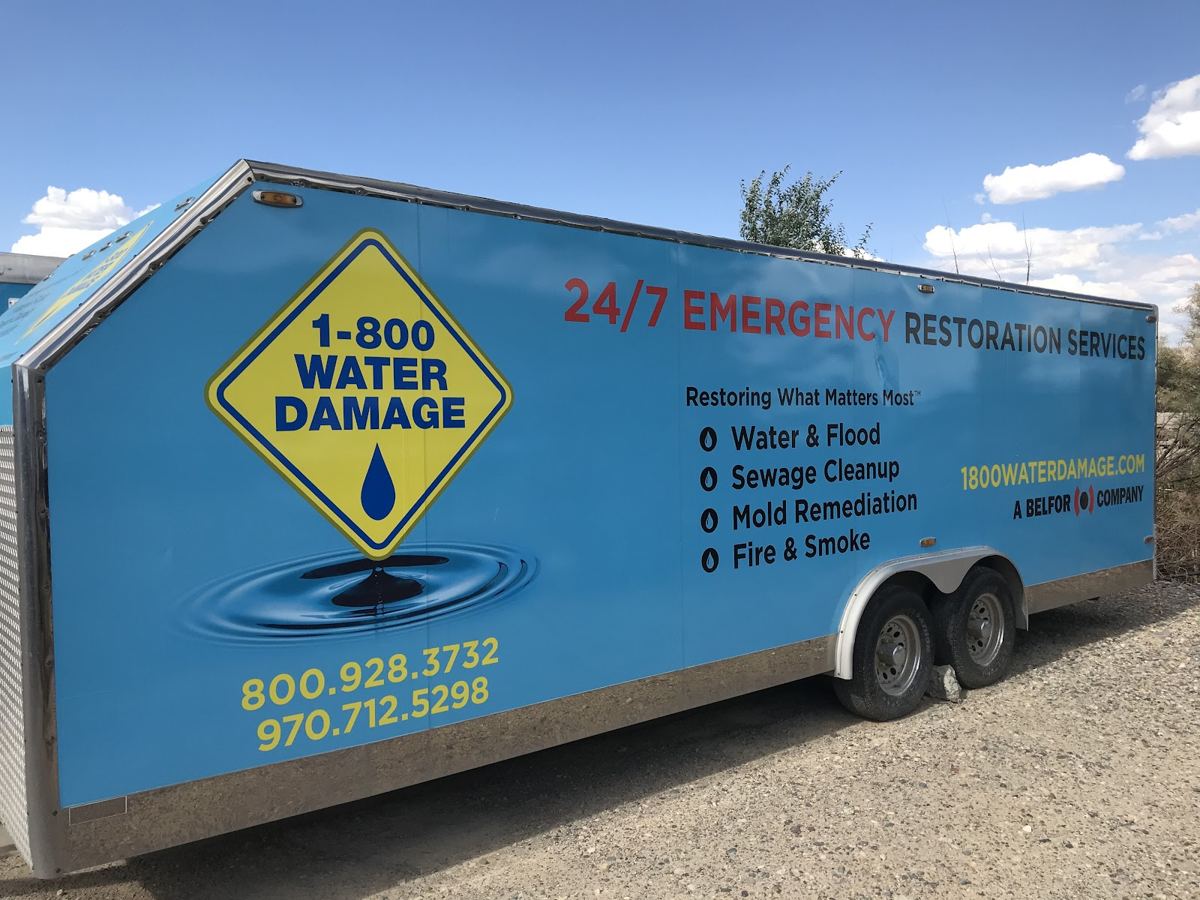 water damage restoration work by 1-800 WATER DAMAGE of Western Colorado in Grand Junction, CO (photo 6 of 6)