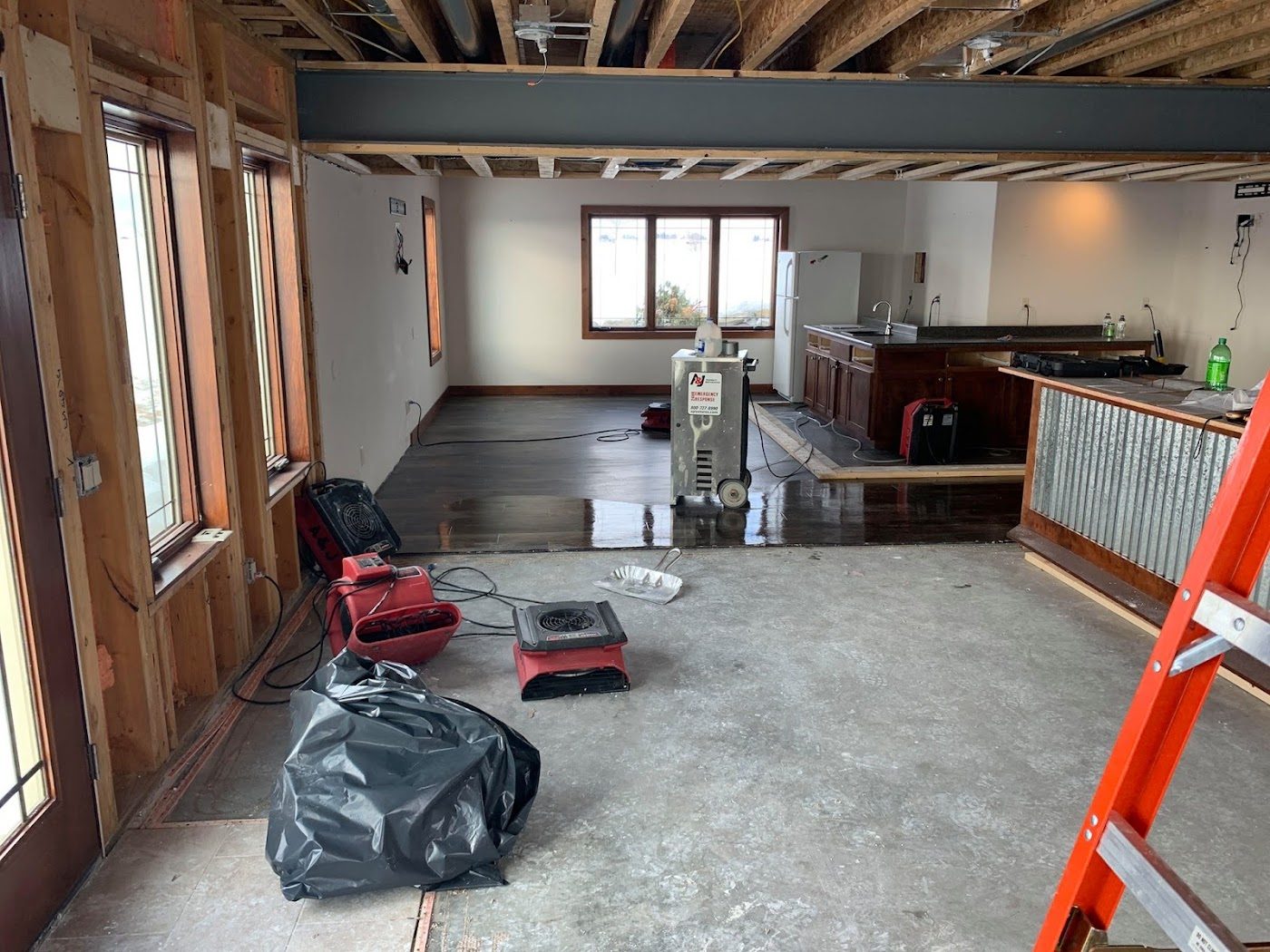 restoration work by A&J Property Restoration in DeForest, WI (photo 4 of 5)