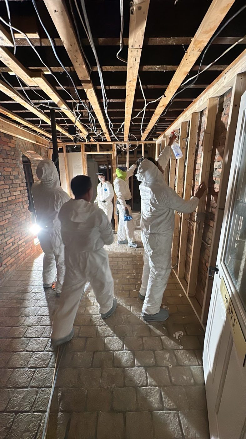 water damage restoration work by ADU Water Fire Mold Storm in Bethpage, NY (photo 5 of 5)