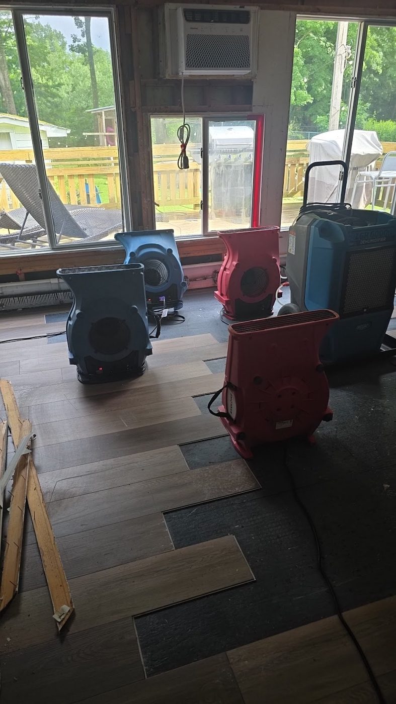 water damage restoration work by Advanced Disaster Recovery Inc. in New Hampton, NY (photo 5 of 5)