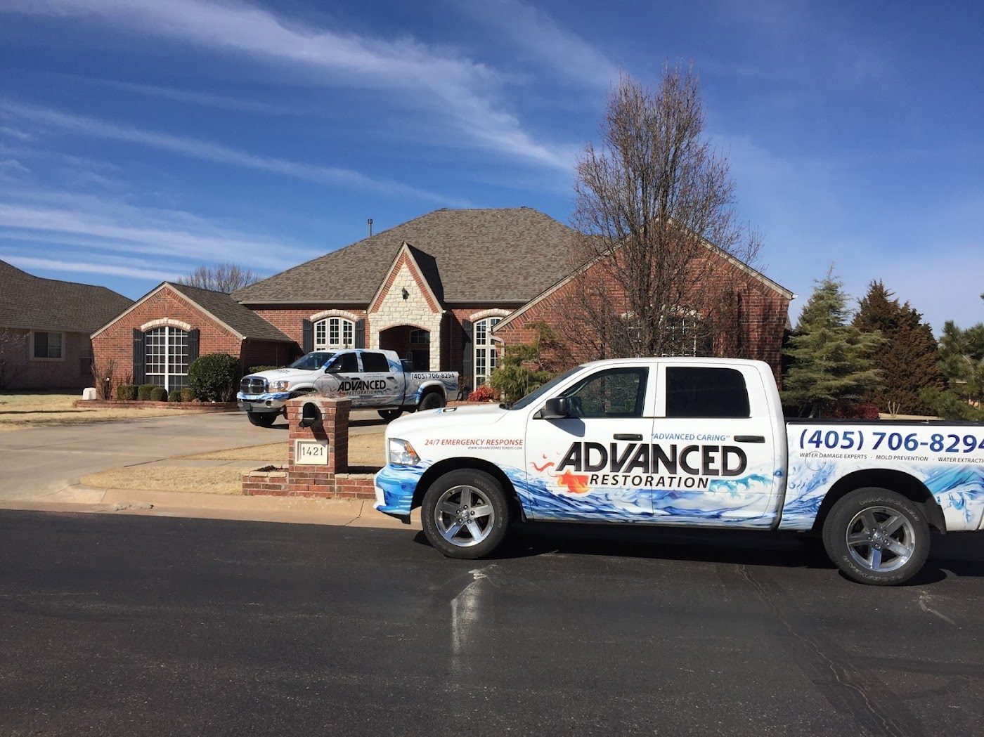 restoration work by Advanced Restoration in Oklahoma City, OK (photo 4 of 5)