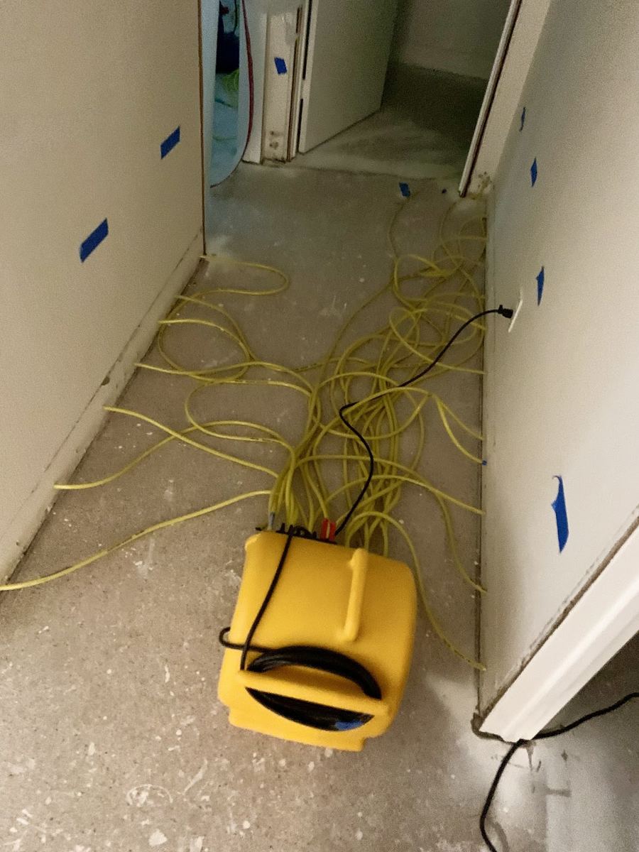 water damage restoration work by All Dry Services of Seattle in Lake Forest Park, WA (photo 6 of 6)
