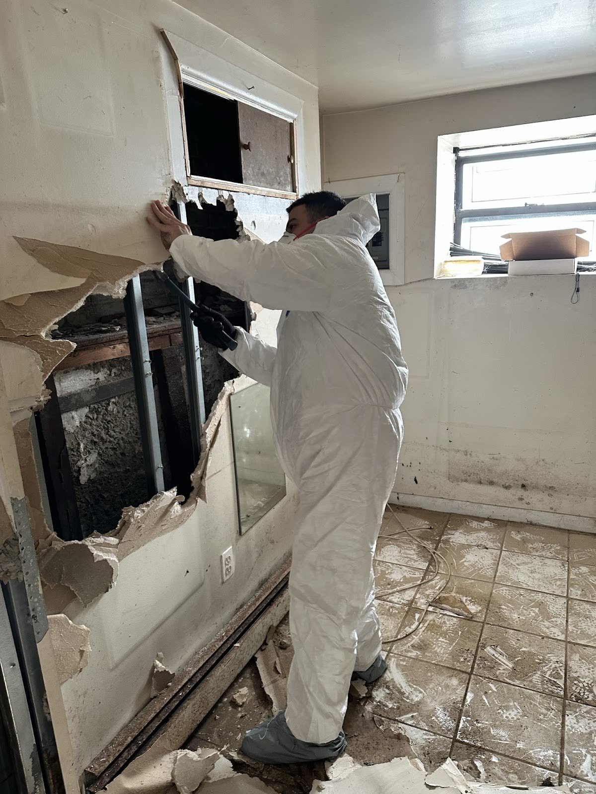 water damage restoration work by All Star Restoration in Brooklyn, NY (photo 8 of 8)