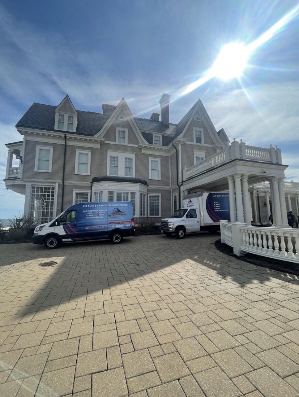 water damage restoration work by Alliance Restoration in Cranston, RI (photo 5 of 5)