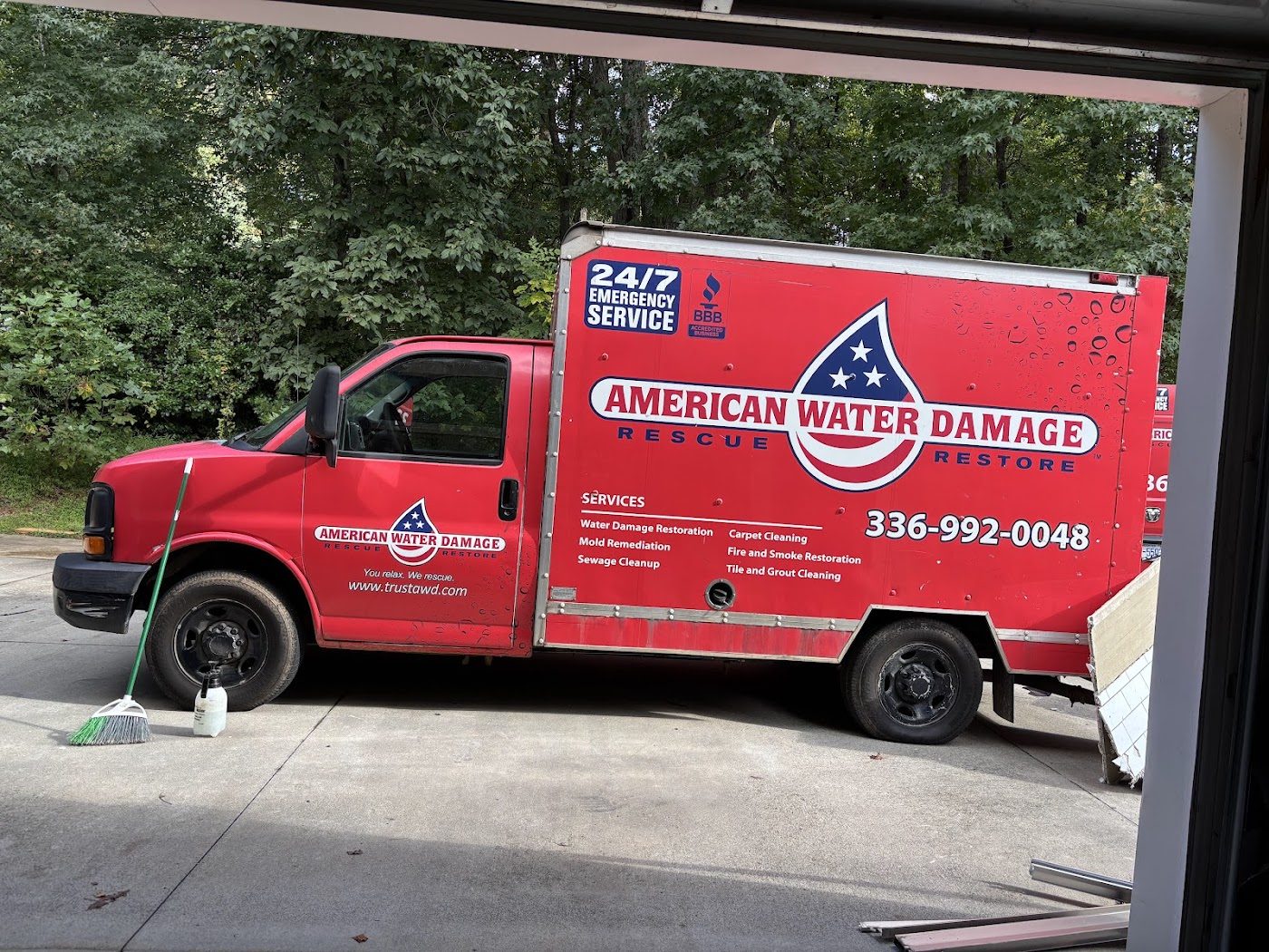 restoration work by American Water Damage Triad, LLC in Greensboro, NC (photo 3 of 5)