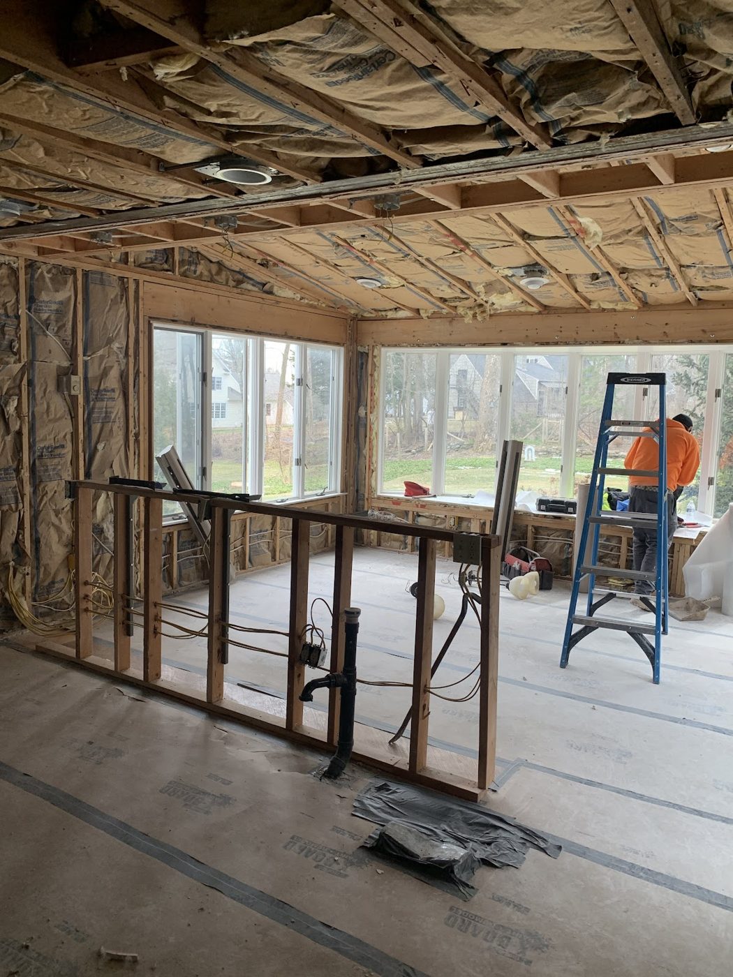 mold remediation work by Anthony's Abatement in West Hartford, CT (photo 5 of 5)