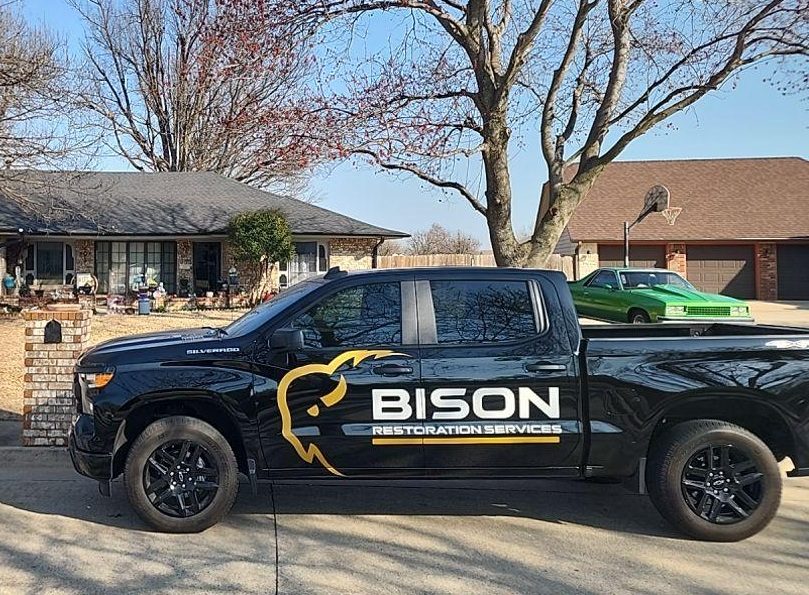 water damage restoration work by BISON Restoration Services in Edmond, OK (photo 5 of 5)