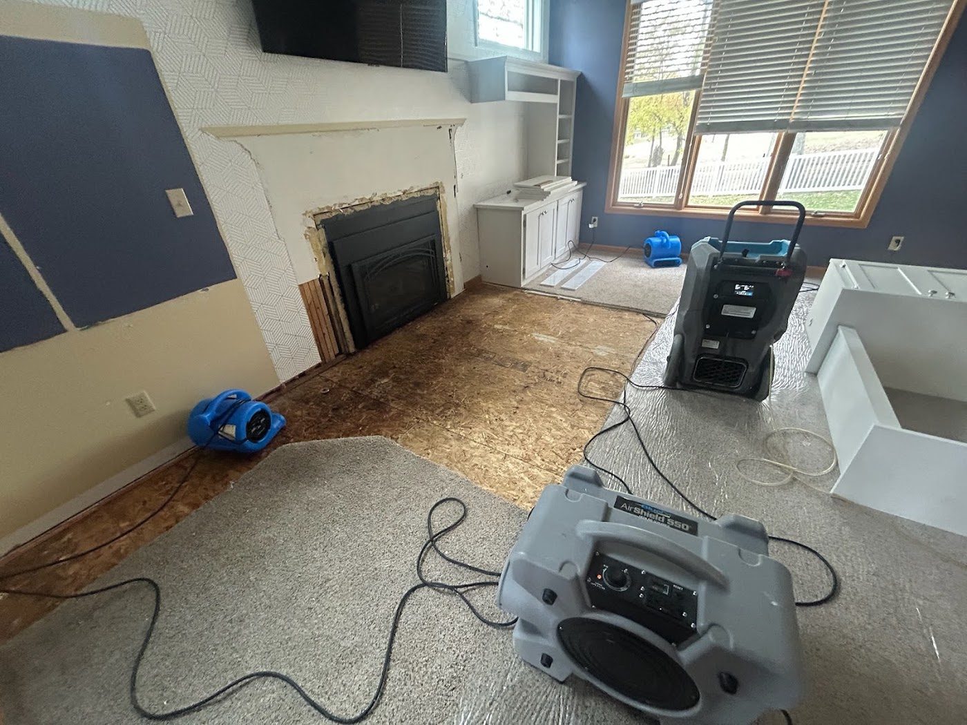water damage restoration work by Blumer Restoration in Davenport, IA (photo 5 of 5)