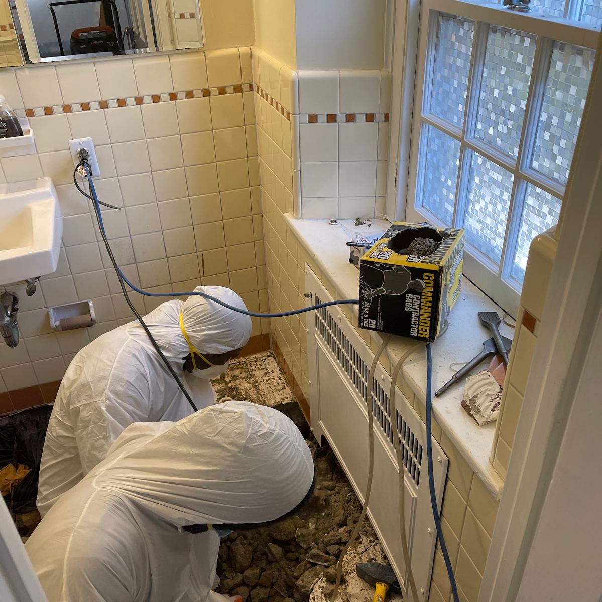 water damage restoration work by Bulldog Cleaning & Restoration in Huntingdon Valley, PA (photo 7 of 8)