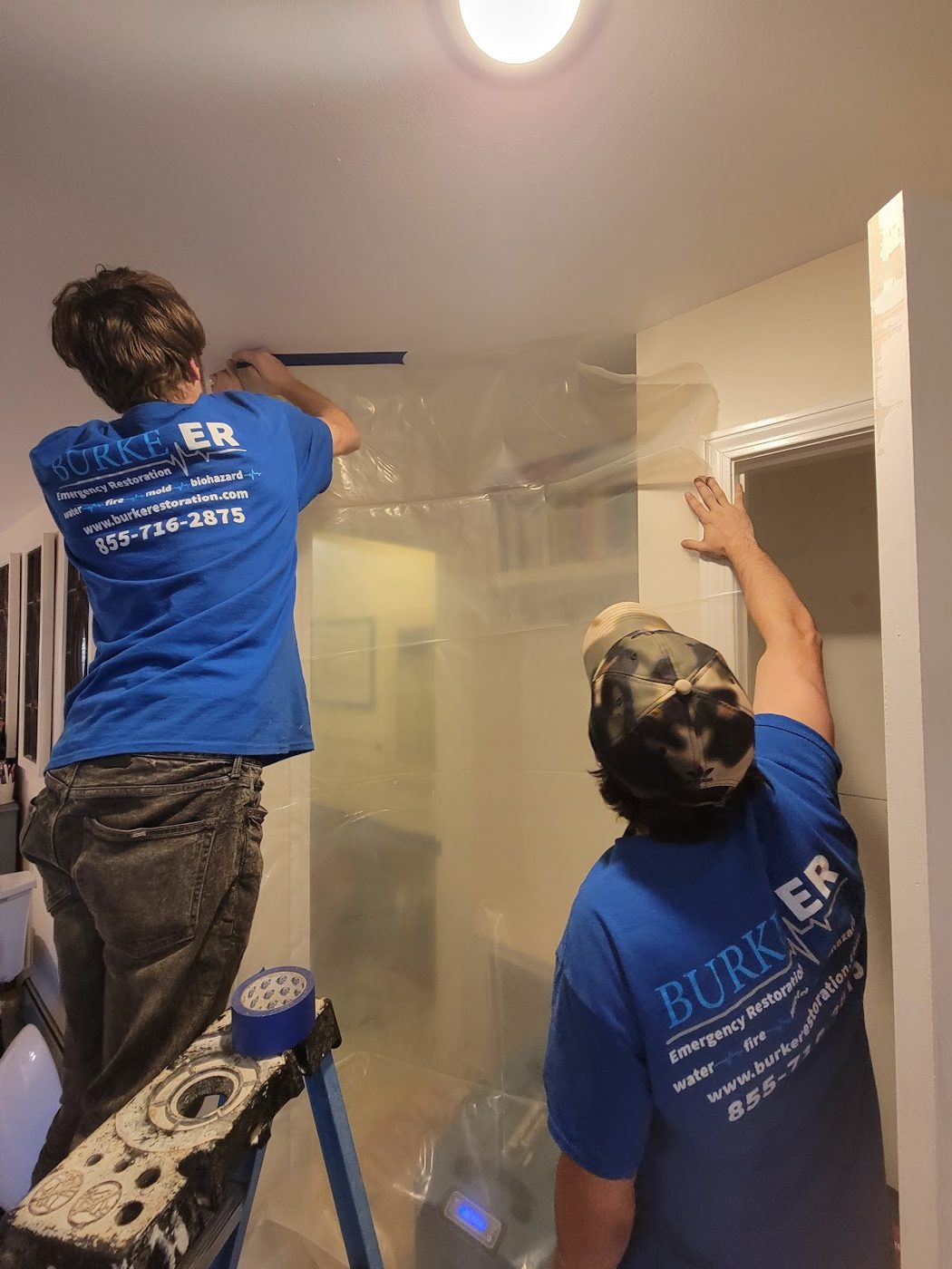 restoration work by Burke Emergency in Manchester, NH (photo 3 of 5)