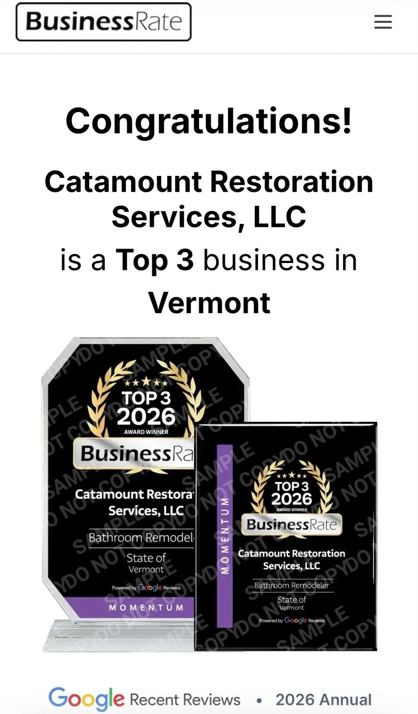 restoration work by Catamount Restoration Services, LLC in Manchester, VT (photo 3 of 5)