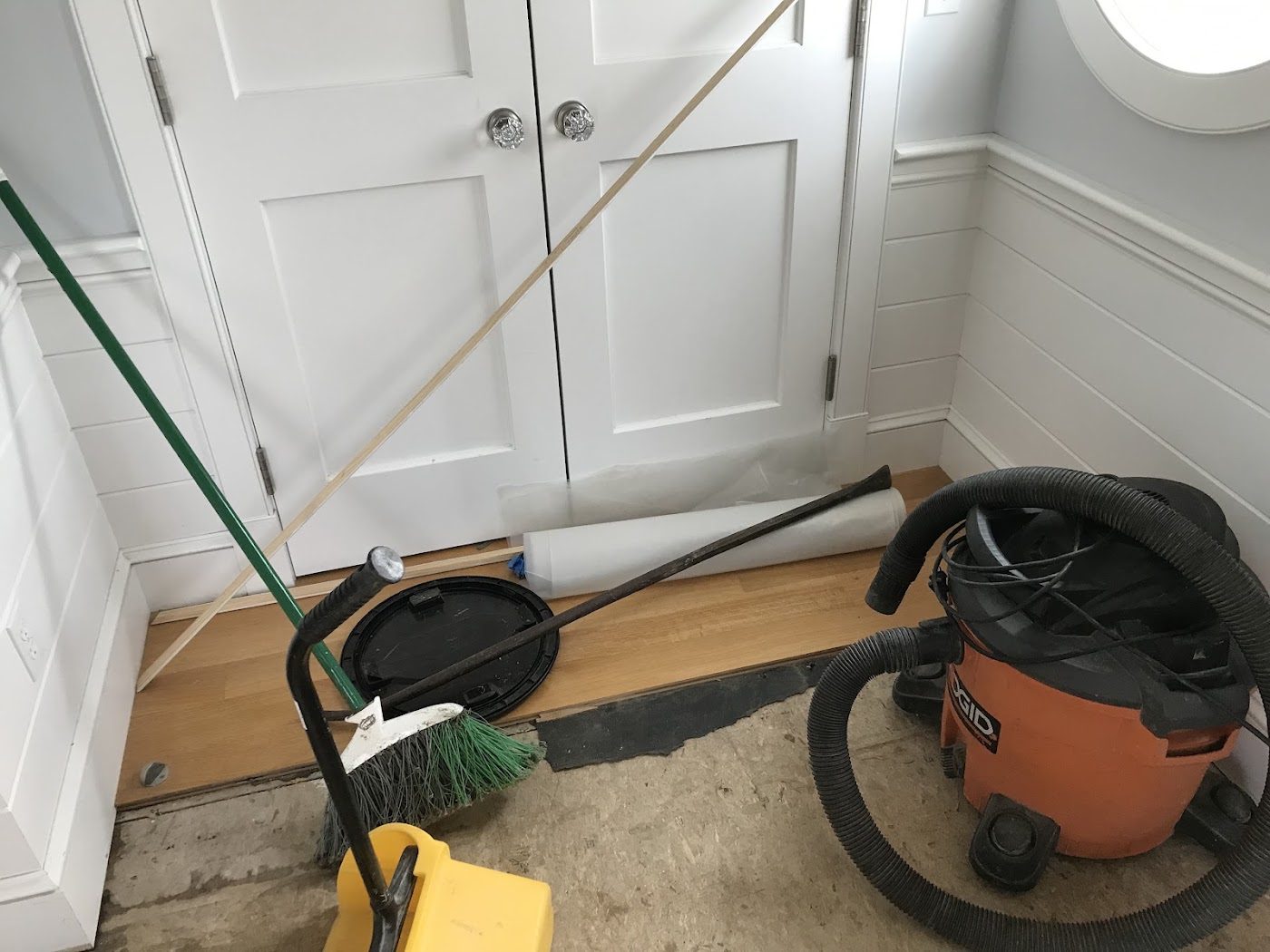 water damage restoration work by Clean Rite Cleaning and Restoration in South Kingstown, RI (photo 5 of 5)