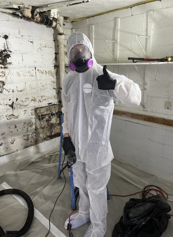 water damage restoration work by Cleanup Services in North Lima, OH (photo 5 of 5)
