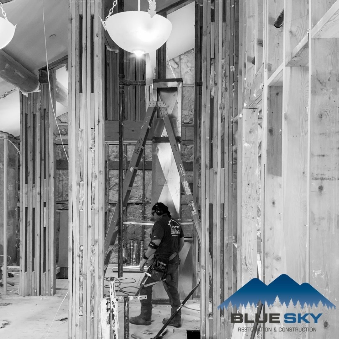 restoration work by Clear Sky Restoration & Construction in Jackson, WY (photo 3 of 5)