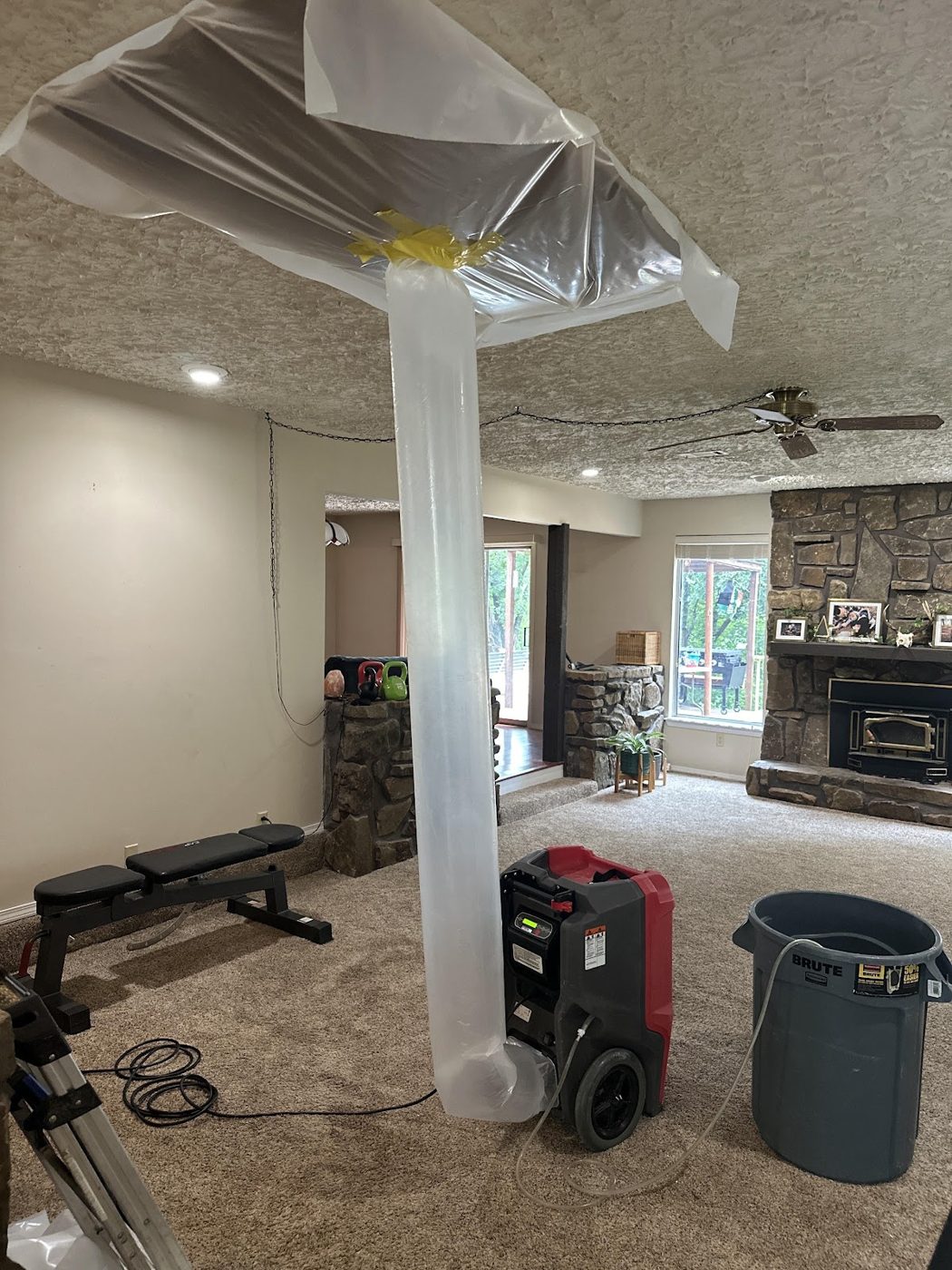 water damage restoration work by Covenant Restorations, Inc. in Skiatook, OK (photo 5 of 5)