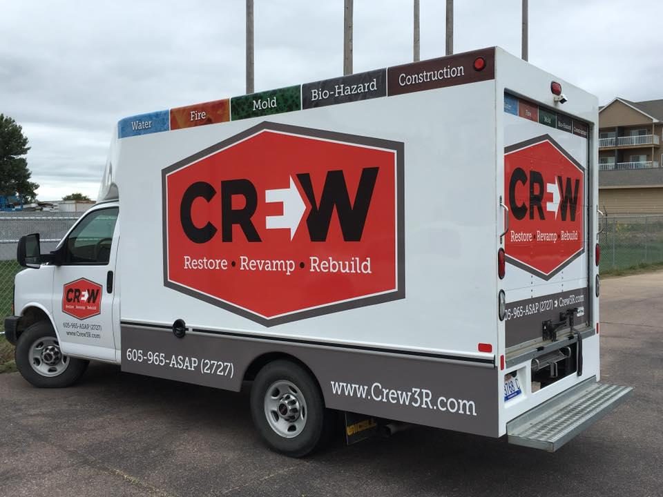 restoration work by Crew Restoration & Construction Inc. in Sioux Falls, SD (photo 4 of 5)