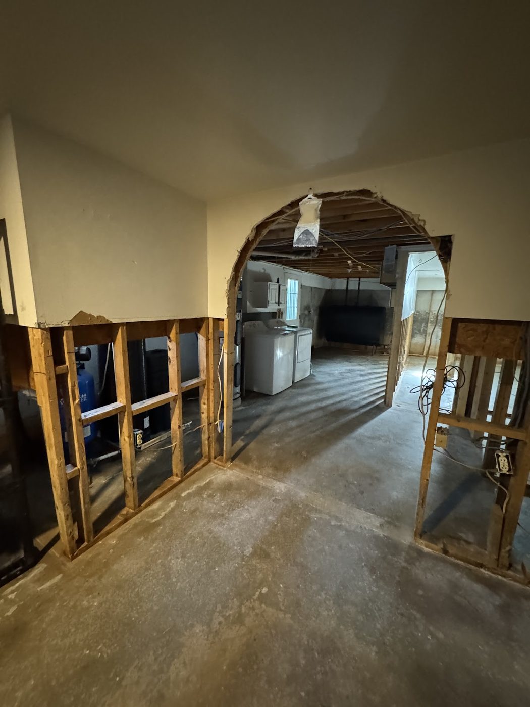 water damage restoration work by Crowe's Restoration in Arundel, ME (photo 5 of 5)