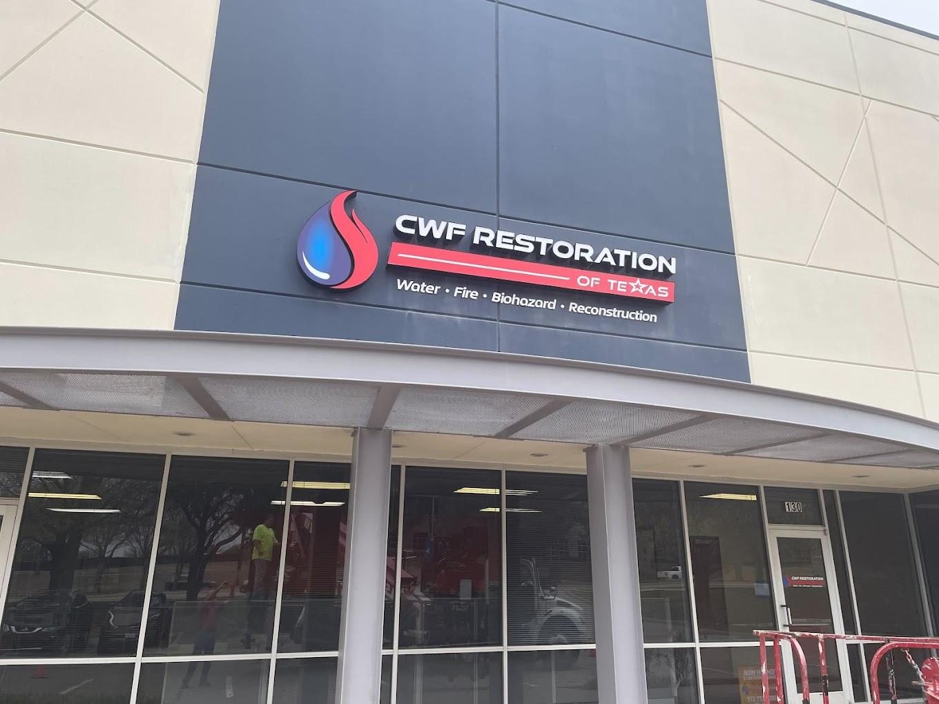 restoration work by CWF Restoration in Irving, TX (photo 2 of 5)