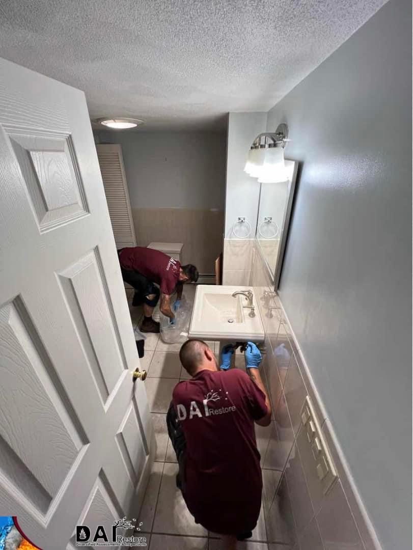 water damage restoration work by DAI Restore in Coventry, RI (photo 5 of 5)