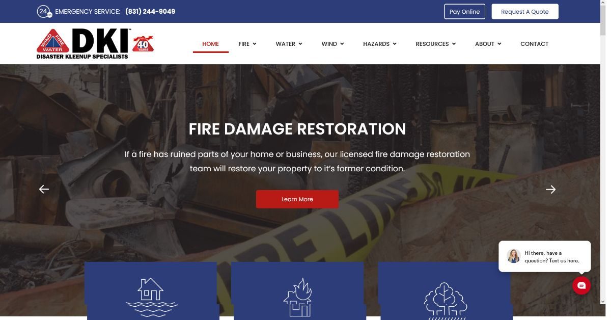 Disaster Kleenup Specialists — restoration services in Sand City, CA