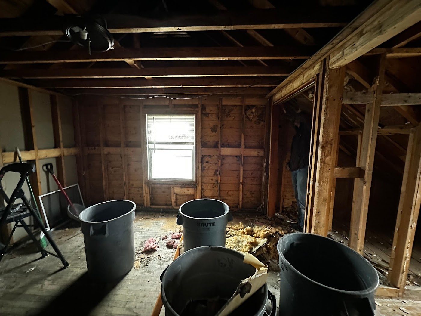 water damage restoration work by Disaster Recovery Inc. in Pittsford, VT (photo 5 of 5)