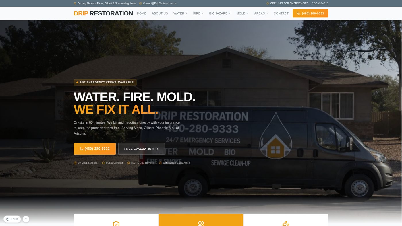 Drip Restoration — restoration services in Mesa, AZ