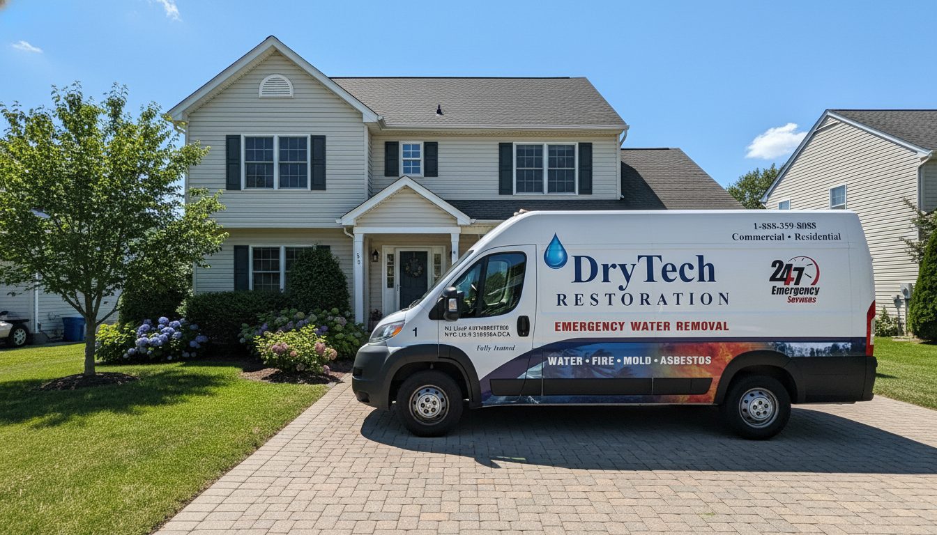water damage restoration work by DryTech Restoration in Hillsborough Township, NJ (photo 5 of 5)
