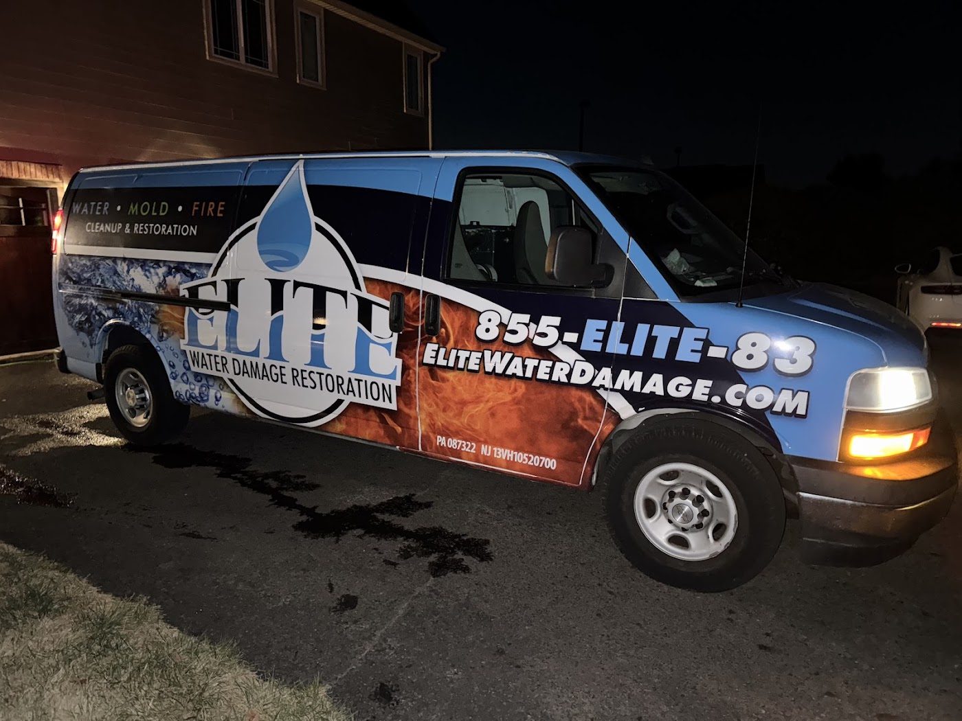 restoration work by Elite Water Damage Restoration in Lower Southampton Township, PA (photo 2 of 5)