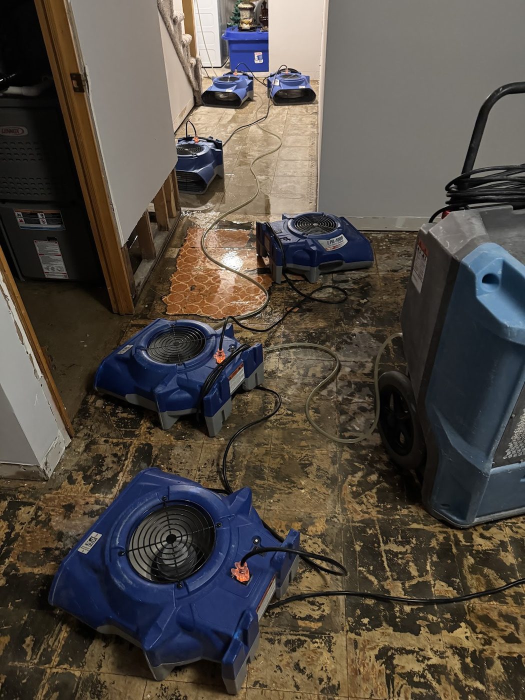 restoration work by Elite Water Damage Restoration in Lower Southampton Township, PA (photo 4 of 5)