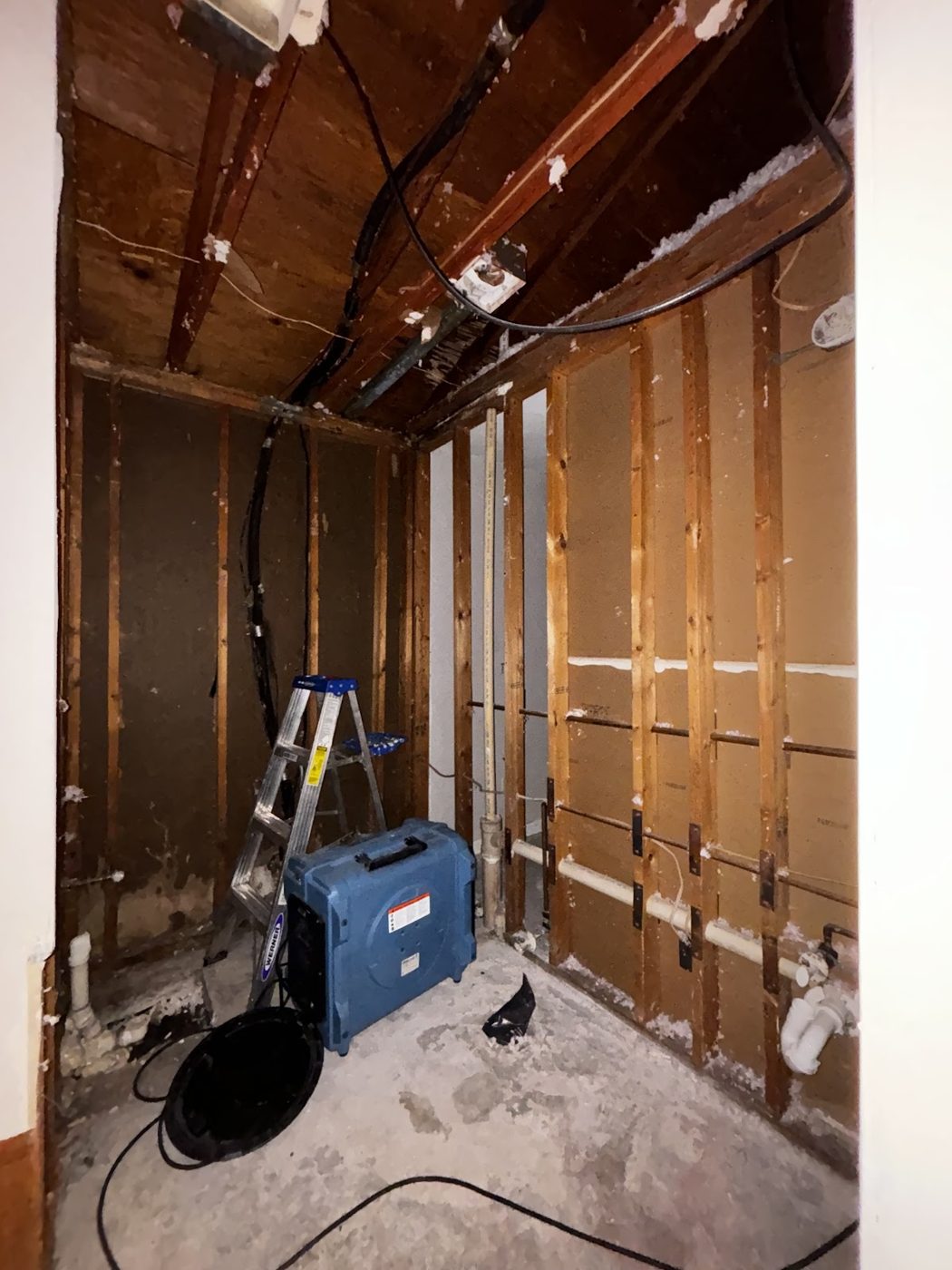 water damage restoration work by Emergency Restoration Services LLC in Virginia Beach, VA (photo 5 of 5)