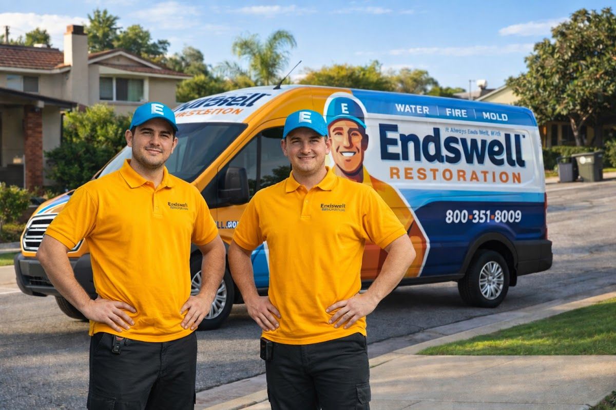 water damage restoration work by Endswell Restoration in Burbank, CA (photo 5 of 8)