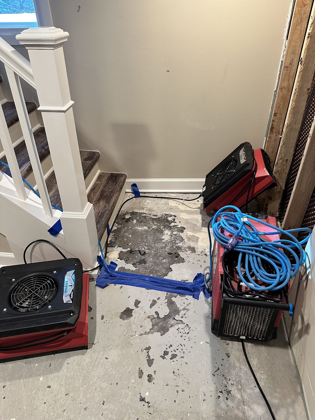 water damage restoration work by Excel Fire And Water Damage Restoration Services in Elk Grove Village, IL (photo 5 of 5)