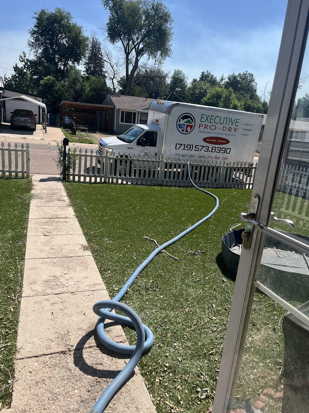 water damage restoration work by Executive Pro-Dry Water, Sewage, Asbestos, & Mold Remediation - Colorado Springs, CO in Colorado Springs, CO (photo 5 of 5)