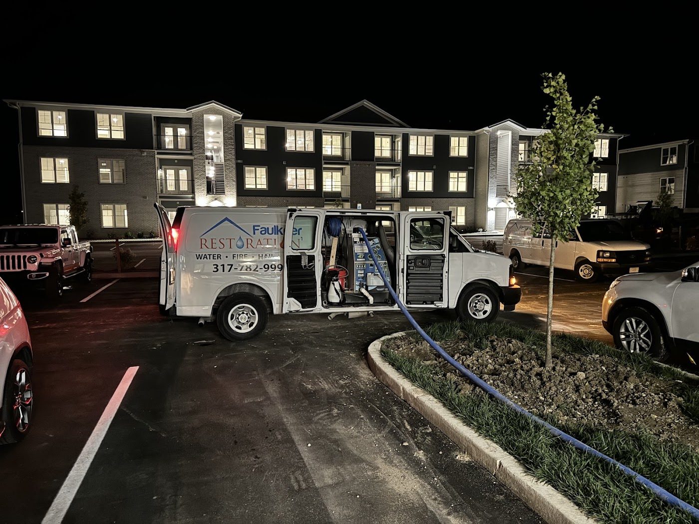 water damage restoration work by Faulkner Restoration in Greenwood, IN (photo 5 of 5)