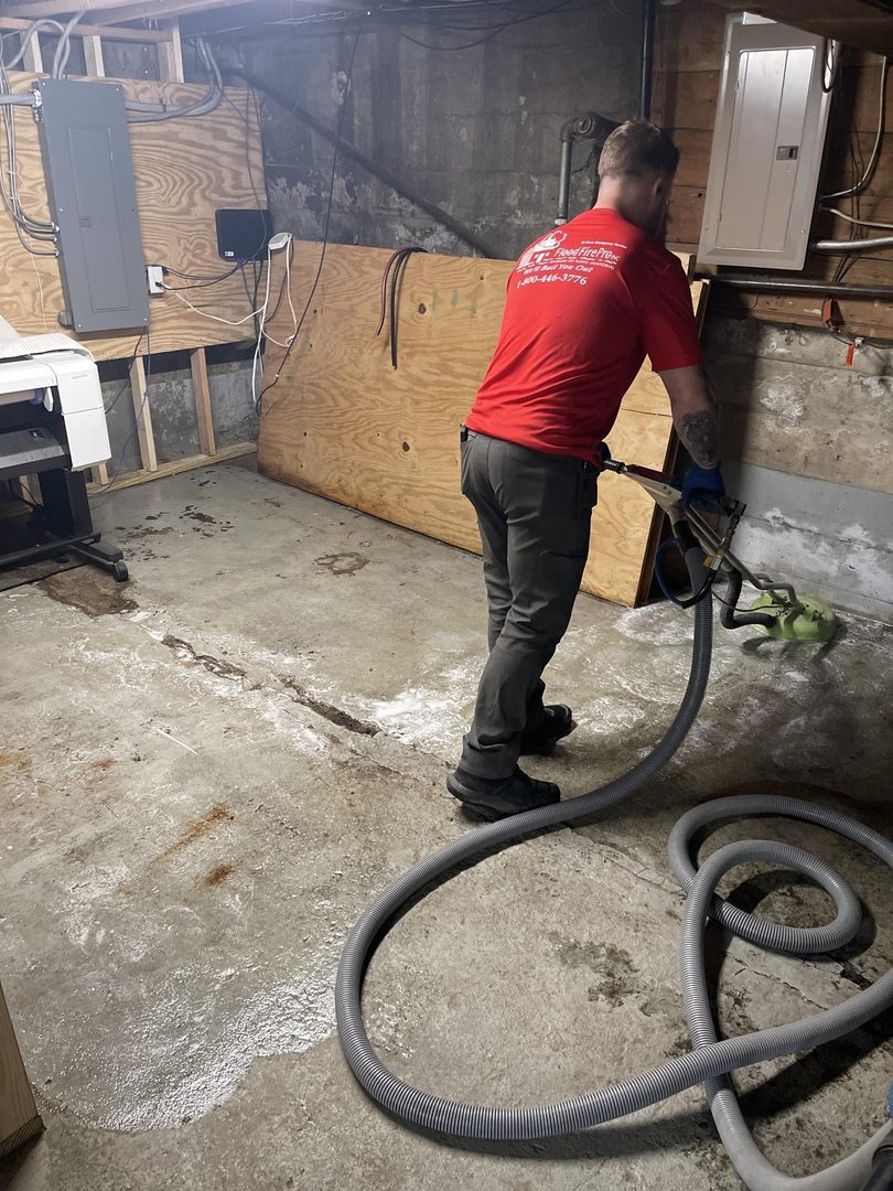 restoration work by Flood Fire Pro in Franklin, MA (photo 3 of 5)