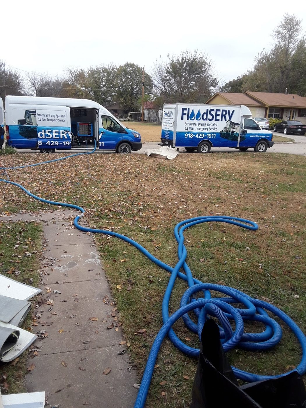 water damage restoration work by FloodSERV in McAlester, OK (photo 5 of 5)