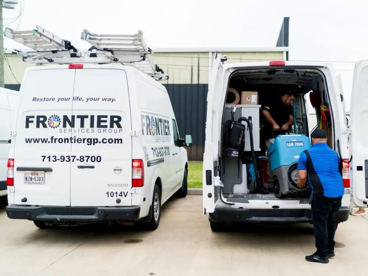restoration work by Frontier Services Group (Formerly Known as Restoration XP) in Plano, TX (photo 2 of 5)