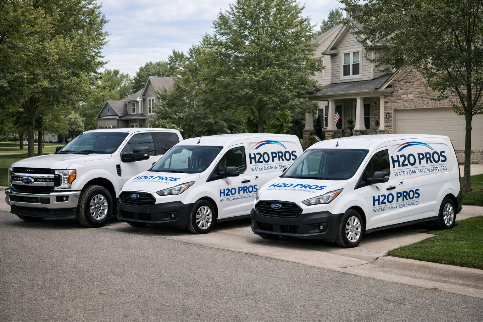 H2O Pros Water Damage Restoration Services LLC restoration work