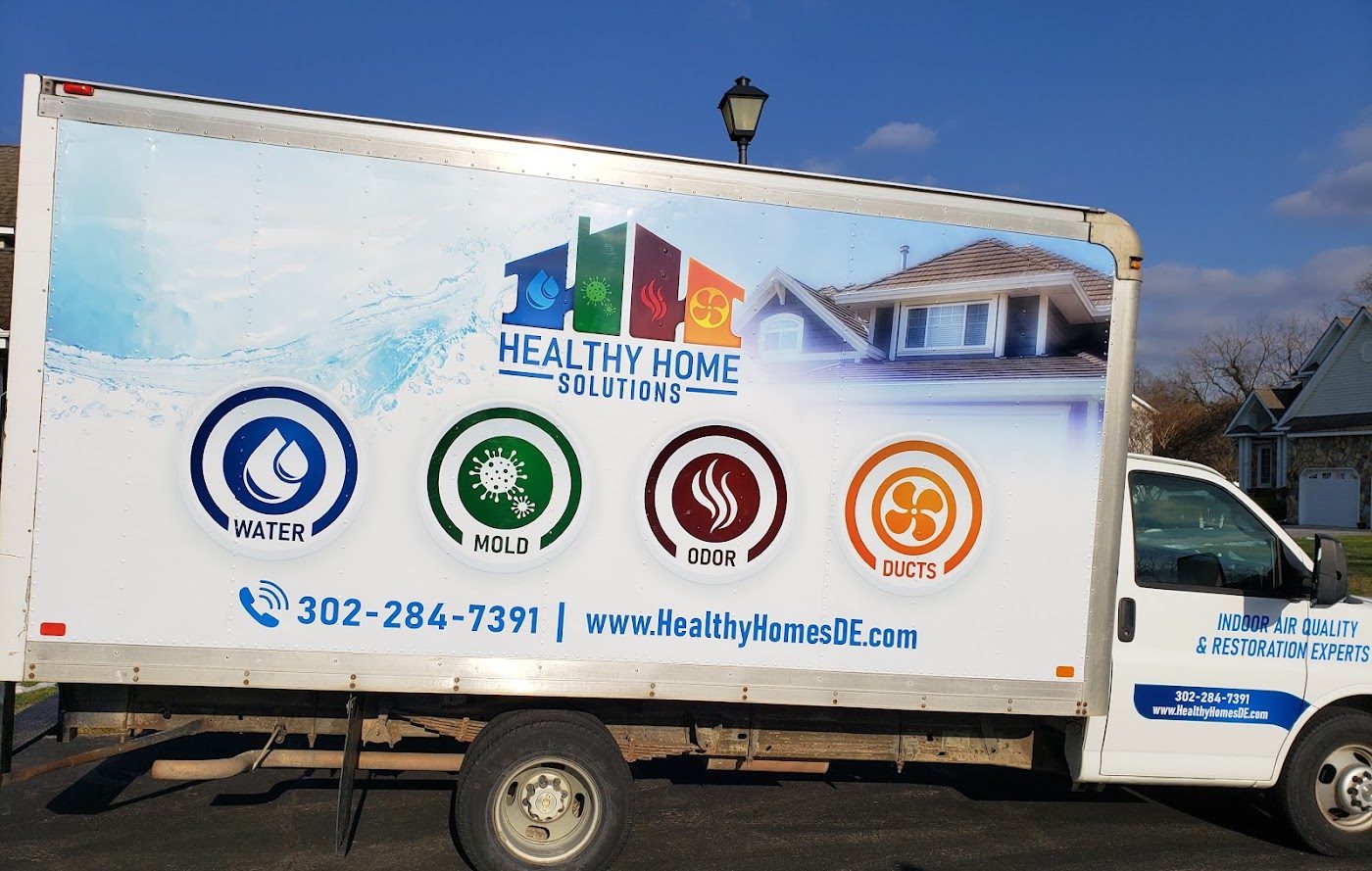 water damage restoration work by Healthy Home Solutions in Felton, DE (photo 5 of 5)