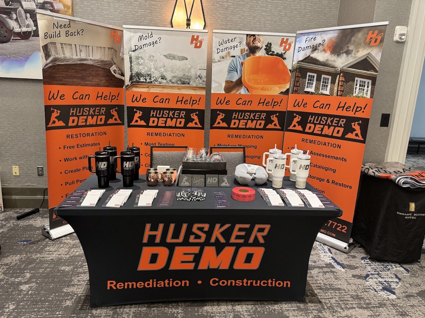 water damage restoration work by Husker Demo & Remediation in Papillion, NE (photo 5 of 5)