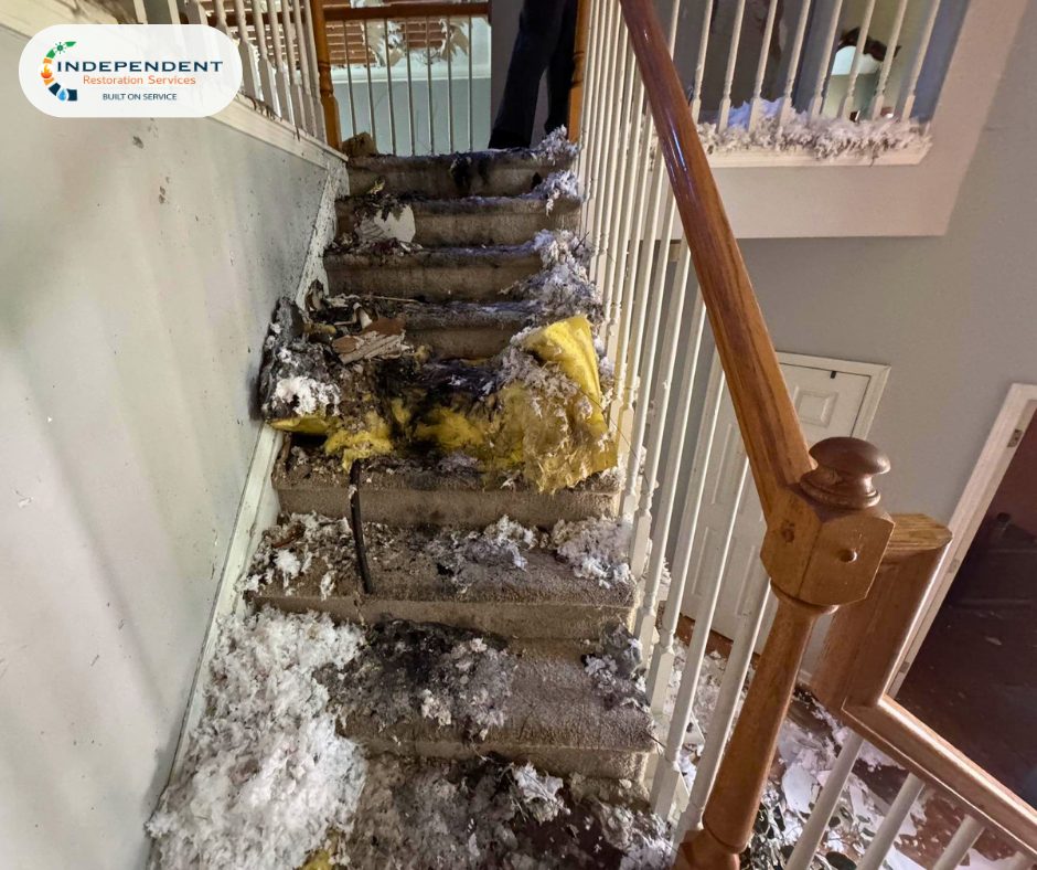 water damage restoration work by Independent Restoration Services in Collierville, TN (photo 5 of 5)