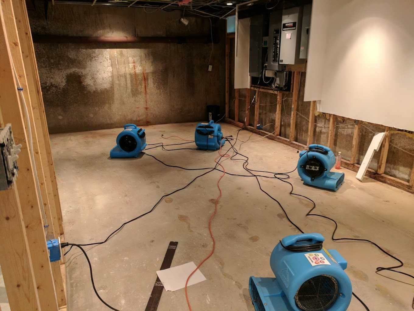 JDN Water and Fire Restoration restoration work