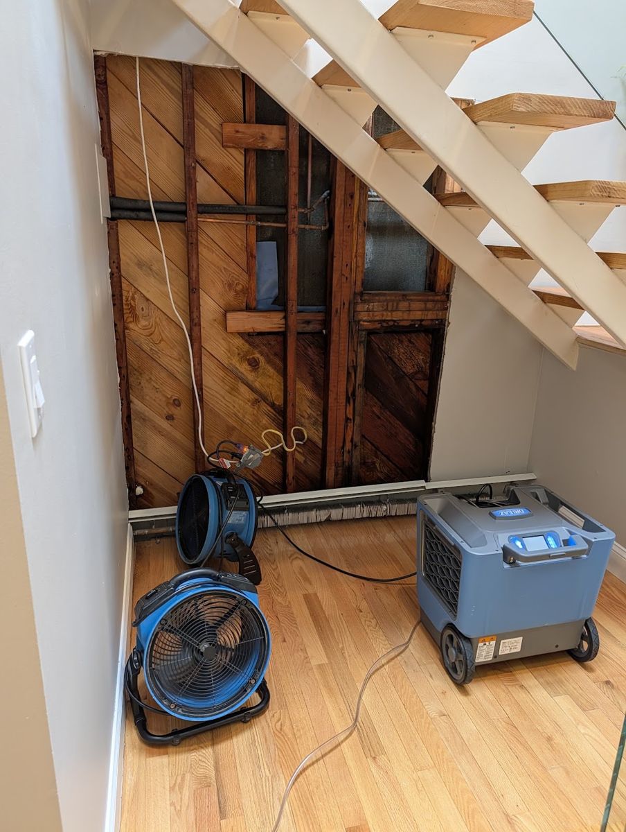 water damage restoration work by Jigsaw Property Maintenance & Restoration in Westwood, NJ (photo 5 of 8)