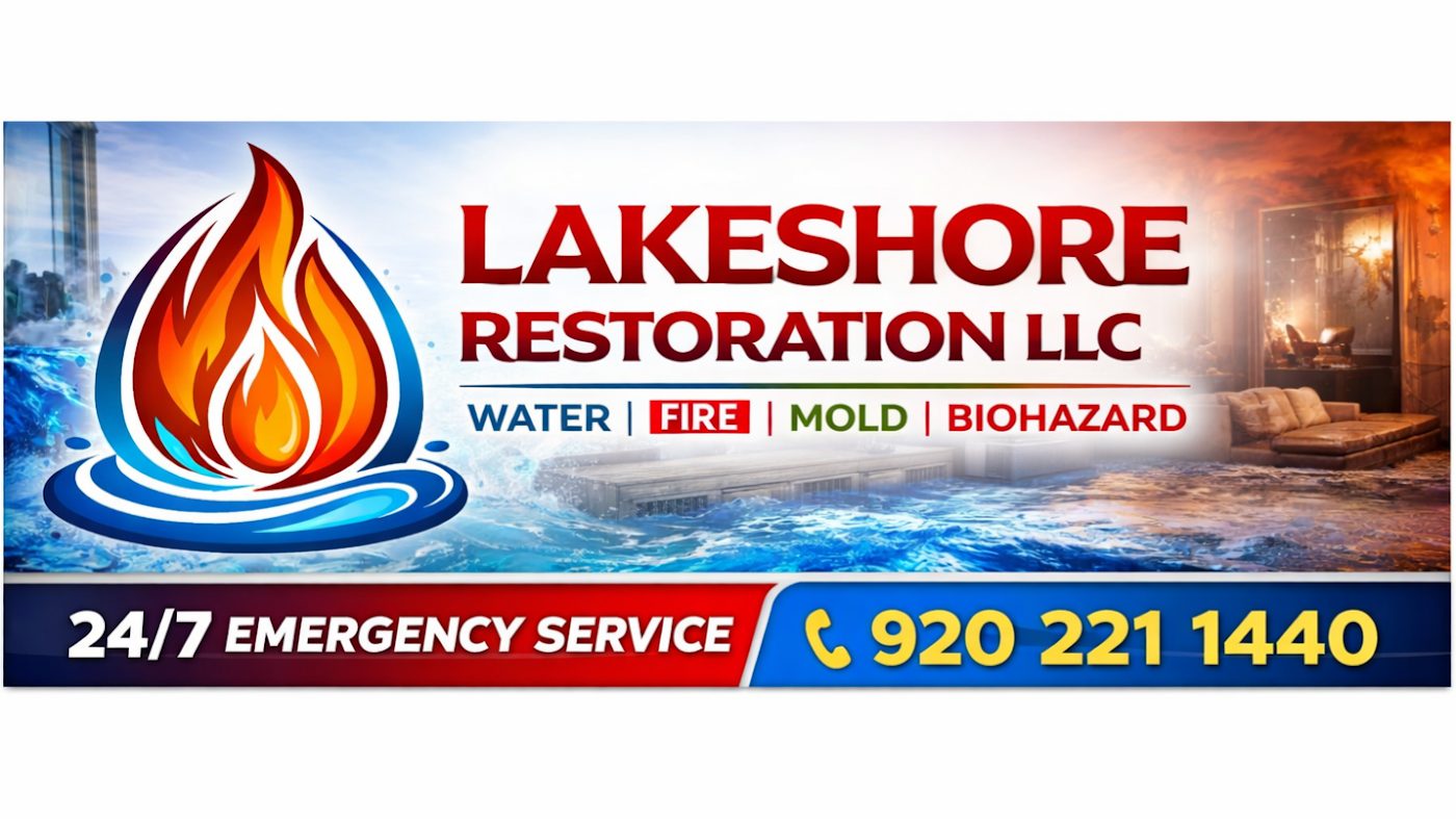 restoration work by Lakeshore Restoration LLC in Two Rivers, WI (photo 2 of 5)