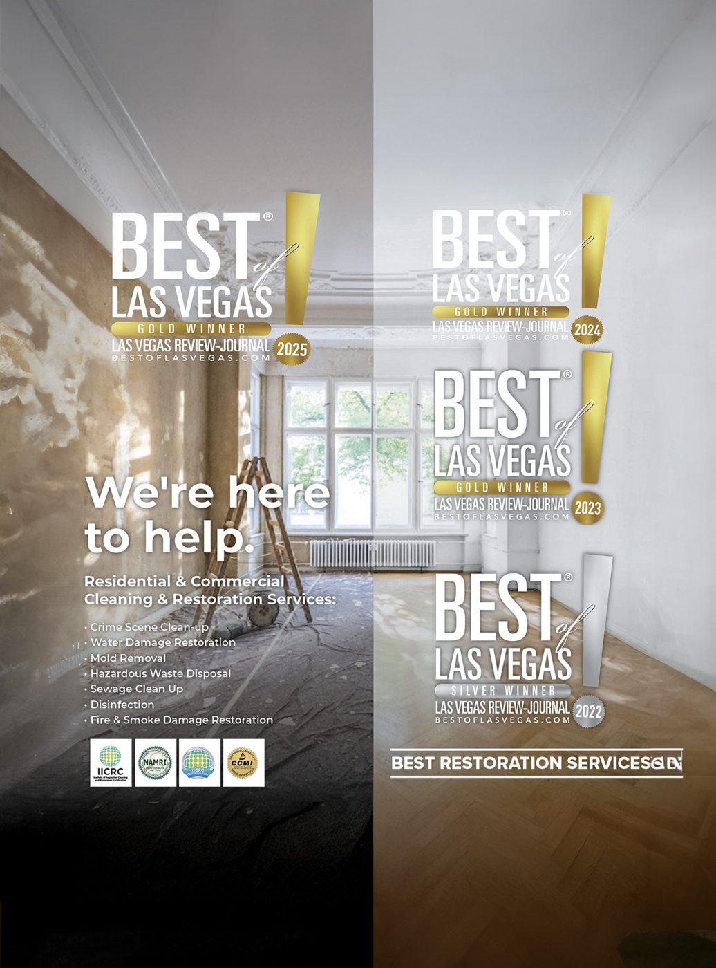 restoration work by Life Savers Restoration in Henderson, NV (photo 3 of 5)