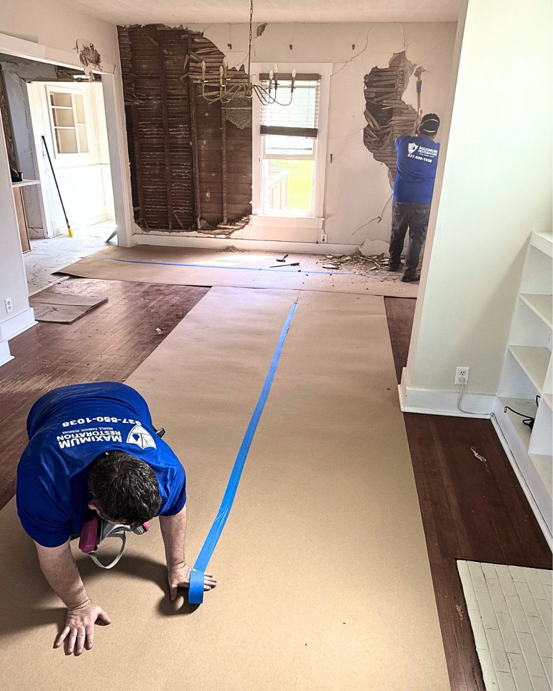 restoration work by Maximum Restoration in Dayton, OH (photo 4 of 5)