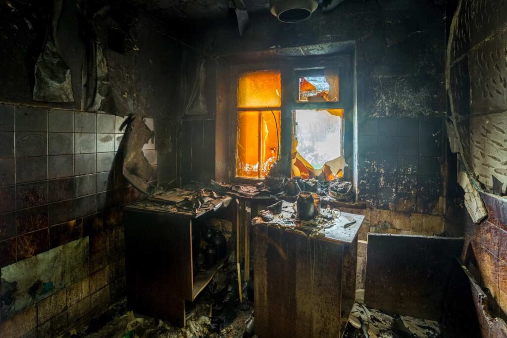 fire damage restoration work by New England Water Remediation Laconia in Laconia, NH (photo 5 of 5)