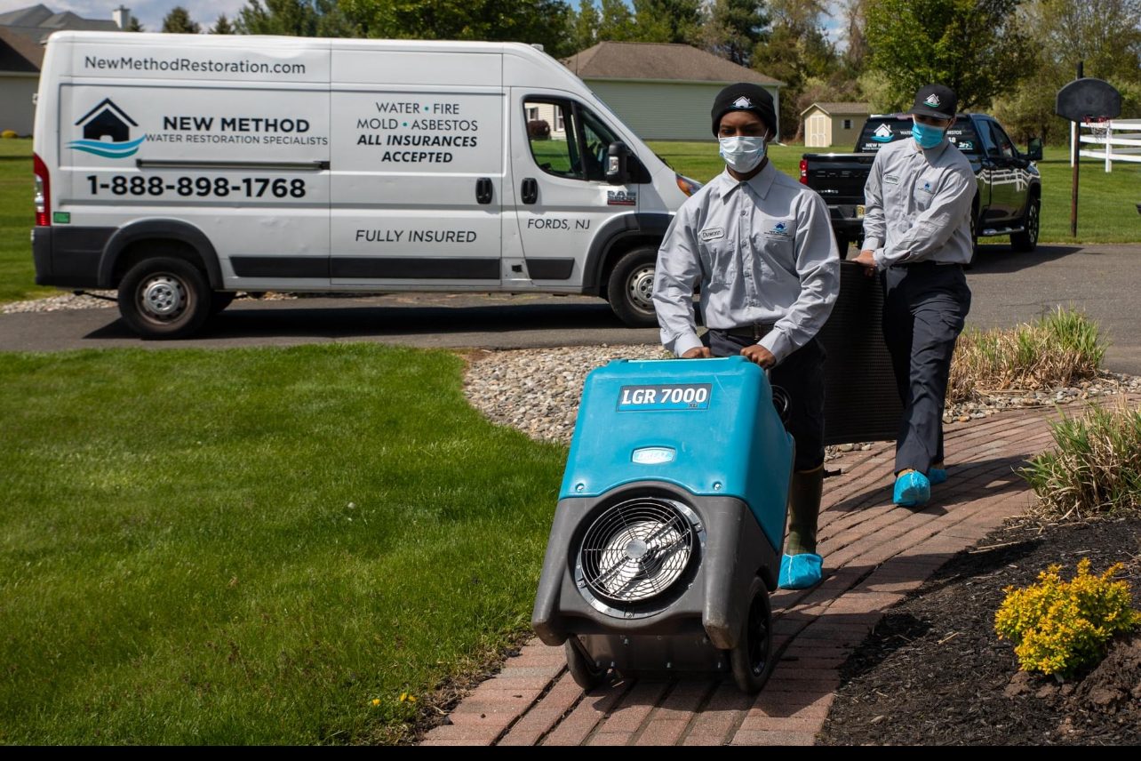 water damage restoration work by New Method Restoration in Edison, NJ (photo 5 of 5)