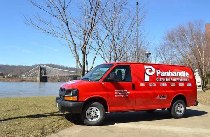 water damage restoration work by Panhandle Cleaning & Restoration in Wheeling, WV (photo 5 of 5)