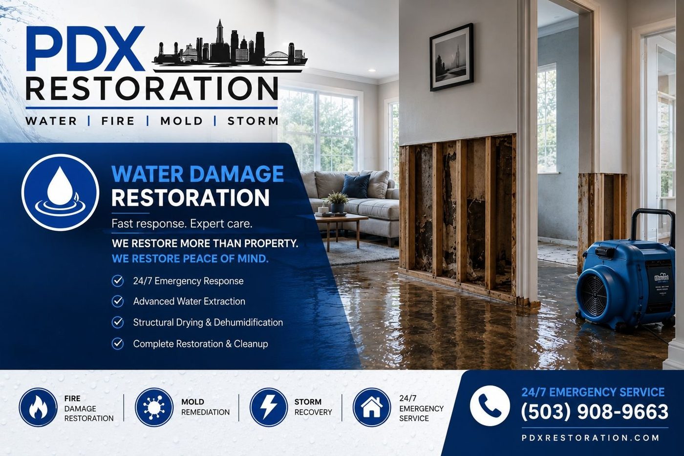 PDX Restoration Services — restoration services in Milwaukie, OR